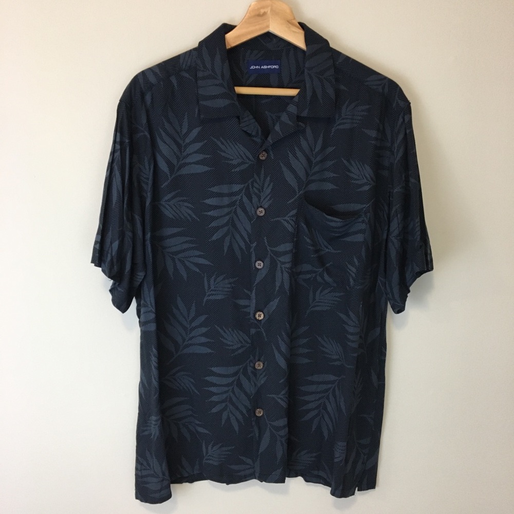 Men’s John Ashford Hawaiian Short Sleeve Shirt